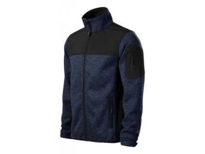 Casual softshellová bunda pánská (Velikost S, Barva knit gray)