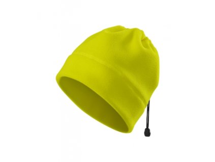 HV Practic fleece čepice unisex (Velikost uni, Barva fluorescenční žlutá)