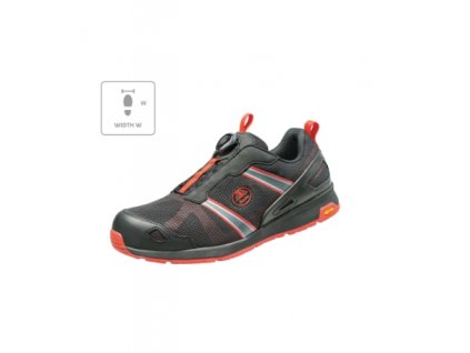 Bright 041 W polobotky unisex (Velikost 36, Barva černá)