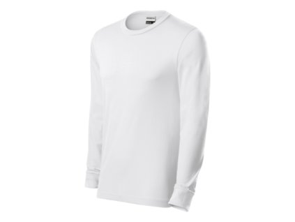 Resist LS triko unisex (Velikost S, Barva bílá)