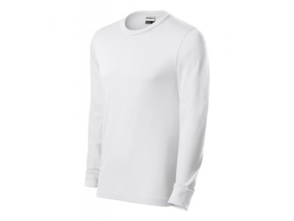 Resist LS triko unisex (Velikost S, Barva bílá)