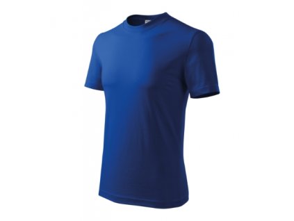 Base tričko unisex (Velikost S, Barva námořní modrá)