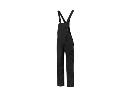 Dungaree Overall Industrial pracovní kalhoty s laclem unisex (Velikost S, Barva černá)