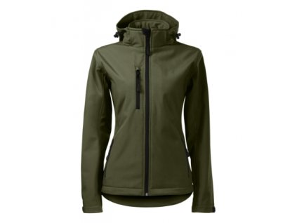 Performance softshellová bunda dámská (Velikost XS, Barva černá)