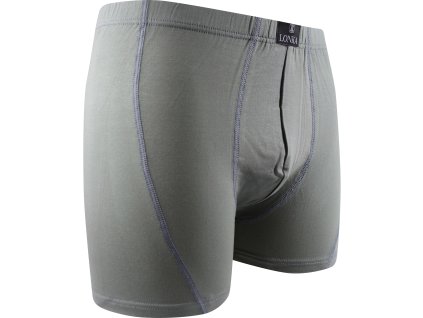 Boxerky pánské luxusní BERNARD modalové ČERNÉ (Velikost XXL, Barva černá)