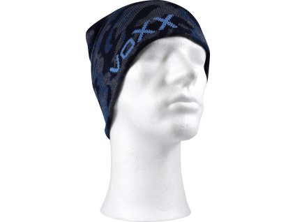 VOXX Čepice pánská pletená AMPERA vzor černý MASKÁČ (Velikost uni, Barva černá)