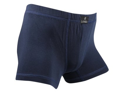 Boxerky chlapecké CADLÍK bavlněné SVĚTLE MODRÉ (Velikost 110-116, Barva světle šedá)