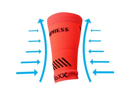 VOXX Návlek na zápěstí kompresní PROTECT s ionty stříbra BÍLÝ (Velikost L-XL, Barva bílá)