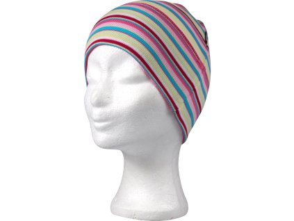 VOXX Čepice kojenecká a dětská RAVČES bavlněná S PROUŽKY vzor A (Velikost 3 (38 cm), Barva pruhy vzor D)