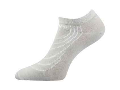 VOXX Ponožky krátké slabé REX 02 bavlněné BÍLÉ (3 páry) (Velikost 35-38 (23-25), Barva černá)