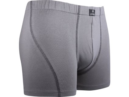 Boxerky pánské bavlněné KAMIL černo-zelené (Velikost XXL, Barva černá)