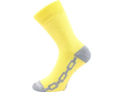 Ponožky silné domácí SPACÍ bílé (Velikost 35-38 (23-25), Barva hnědá)