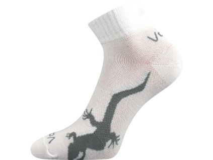 VOXX Ponožky dámské letní TRINITY bílé (3 páry) (Velikost 35-38 (23-25), Barva černá)