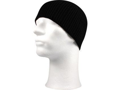 VOXX Čepice pánská pletená MOVANO slabá ČERNÁ (Velikost uni, Barva černá)