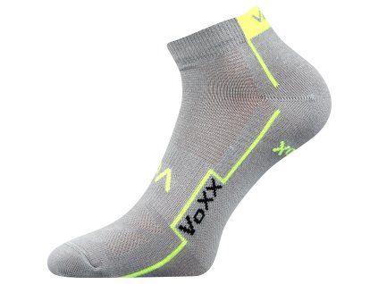 VOXX Ponožky slabé KATO stříbrem BÍLÉ (3 páry) (Velikost 35-38 (23-25), Barva černá)