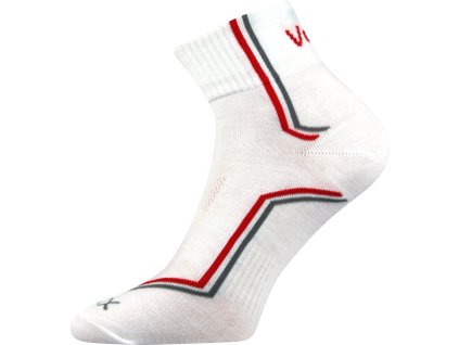 VOXX Ponožky slabé KROTON se stříbrem BÍLÉ (3 páry) (Velikost 35-38 (23-25), Barva černá)