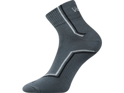 VOXX Ponožky slabé KROTON se stříbrem BÍLÉ (3 páry) (Velikost 35-38 (23-25), Barva černá)