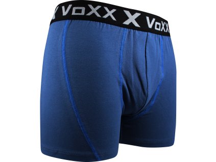 VOXX Boxerky pánské bavlněné KVIDO černé (Velikost XXL, Barva černá)