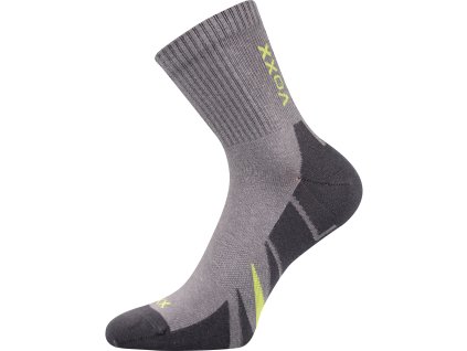 VOXX Ponožky sportovní bavlněné HERMES bílé (Velikost 35-38 (23-25), Barva černá)