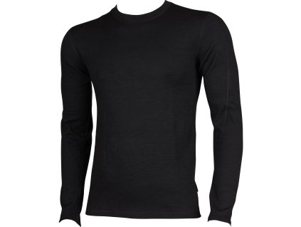 VOXX Tričko funkční dvouvrstvé pánské INSPIRED 01 s dlouhým rukávem ČERNÉ (Velikost L, Barva černá)