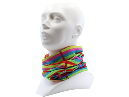 VOXX Tubus funkční MULTIFUNKČNÍ NÁVLEK SOLID šedý melé (Velikost uni, Barva šedá melé)