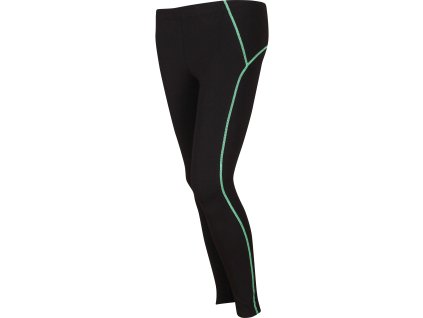 VOXX Legíny dámské sportovní LEGÍNY VoXX® černé s modrou (Velikost S, Barva modrá)