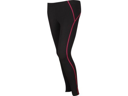 VOXX Legíny dámské sportovní LEGÍNY VoXX® černé s modrou (Velikost S, Barva modrá)