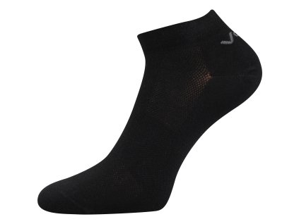 VOXX Ponožky slabé METYS prodyšné BÍLÉ (3 páry) (Velikost 35-38 (23-25), Barva černá)