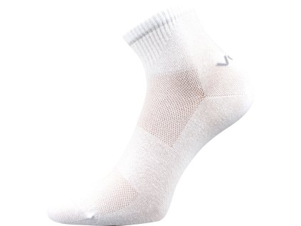 VOXX Ponožky slabé METYM prodyšné BÍLÉ (3 páry) (Velikost 35-38 (23-25), Barva černá)