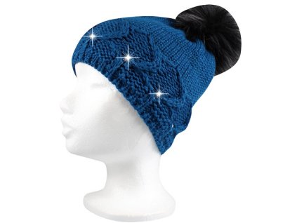 VOXX Čepice dámská pletená EXCURSION černá (Velikost uni, Barva černá)