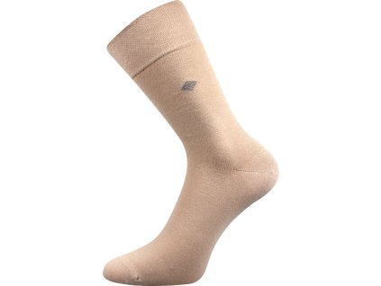 Ponožky pánské společenské DIAGON béžové (3 páry) (Velikost 39-42 (26-28), Barva černá)