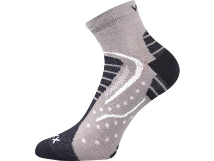 VOXX Ponožky sportovní slabé DEXTER bílé (3 páry) (Velikost 39-42 (26-28), Barva černá)