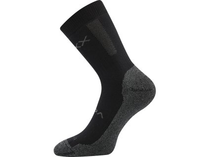 VOXX Ponožky silné bambusové BARDEE černé (Velikost 35-38 (23-25), Barva tmavě šedá)