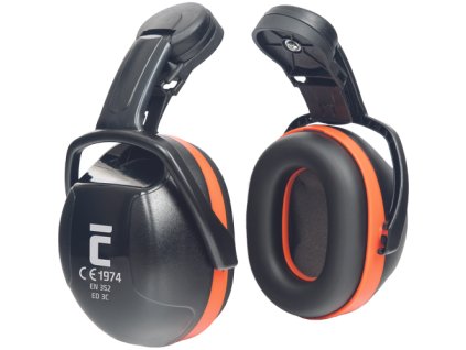 ED 3C sluchátka-přilbaEAR DEFENDERorange (Velikost UNI)