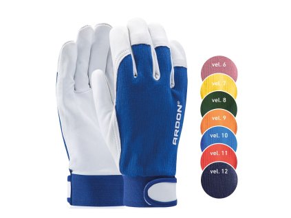 Kombinované rukavice ARDON®HOBBY (Velikost 06-SPE)