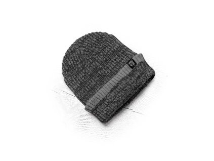 Zimní čepice pletená fleece ARDON®VISION Neo černo-šedá