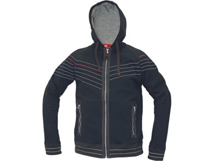 WINTON mikina s kapucí (Velikost XXL, Barva černá)