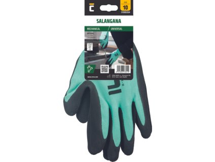 SALANGANA rukavice blister (Velikost 6, Barva zelená)