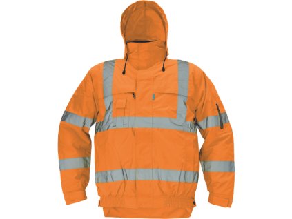 HOBSON HV zimní pilot bunda (Velikost XXL, Barva HV žlutá)