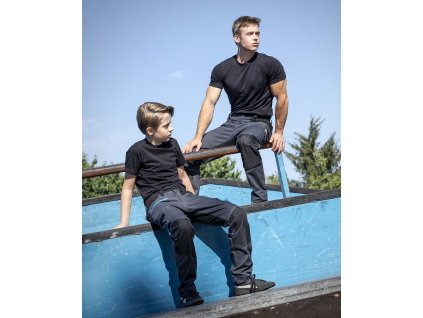 Dětské kalhoty ARDON®4Xstretch® tmavě šedá (Velikost 110-116)