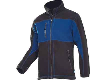 DURANGO bunda pánská fleece (Velikost XXL, Barva šedá/černá)