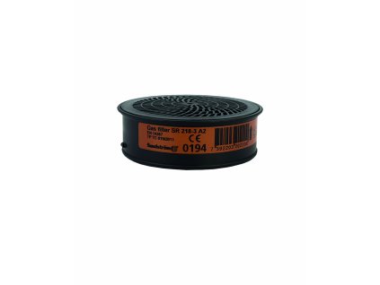 SUNDSTRÖM® SR 217 A1 Filtr - pro polomasky a Celoobličejové masky H02-2512 (Velikost UNI)