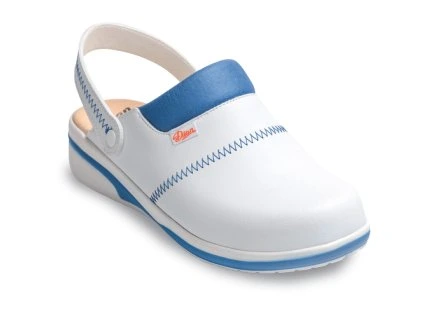 MAR OB SRC pantofel (Velikost 35, Barva bílá/modrá)