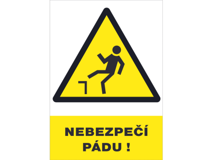 12359 T.Nebezpečí pádu (Velikost UNI)