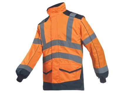 Sioen ALFORD HV bomber bunda (Velikost XXL, Barva žlutá/navy)