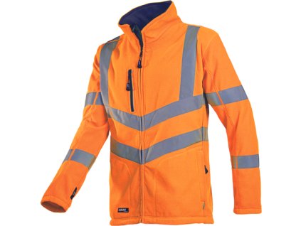 MOWETT HV bunda fleece (Velikost XXL, Barva HV žlutá)