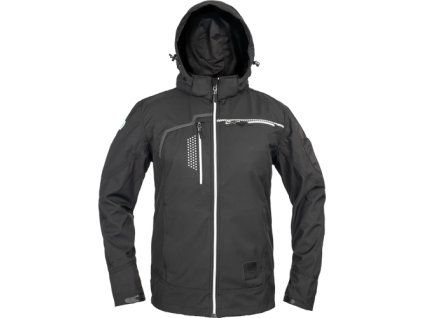 TAURUS softshell.bunda (Velikost 2XS, Barva černá)