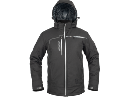 TAURUS zimní softshell.bunda (Velikost 5XL, Barva černá)