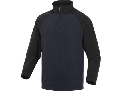 ALMA PULOVR, POLYESTEROVÝ POLAR FLEECE (Velikost XXL, Barva šedá-černá)