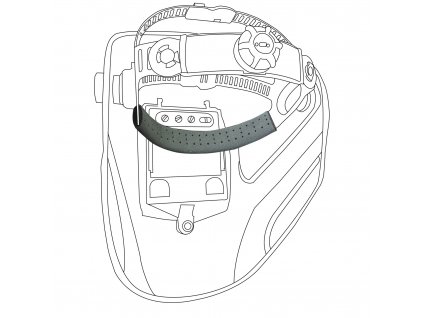 BASWELD POTNÍ PÁSY PRO SVÁŘEČSKÉ KRYTY (Velikost -, Barva černá)